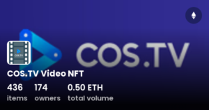 cos-tv-video-nft COS TV NFT
